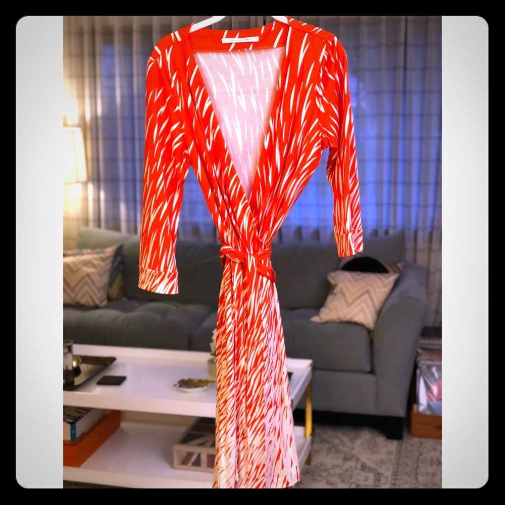 Diane Von Furstenberg (DVF) Silk Wrap Dress
